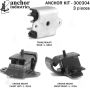 ANCHOR MOUNTS 300304 ENGINE MNT KIT