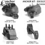 ANCHOR MOUNTS 300315 ENGINE MNT KIT