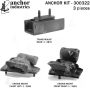 ANCHOR MOUNTS 300322 ENGINE MNT KIT