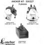 ANCHOR MOUNTS 300327 ENGINE MNT KIT