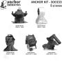 ANCHOR MOUNTS 300333 ENGINE MNT KIT