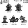 ANCHOR MOUNTS 300336 ENGINE MNT KIT