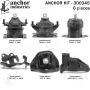 ANCHOR MOUNTS 300345 ENGINE MNT KIT