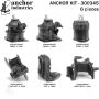 ANCHOR MOUNTS 300345 ENGINE MNT KIT
