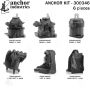 ANCHOR MOUNTS 300346 ENGINE MNT KIT