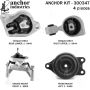 ANCHOR MOUNTS 300347 ENGINE MNT KIT