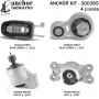 ANCHOR MOUNTS 300365 ENGINE MNT KIT