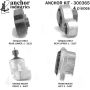 ANCHOR MOUNTS 300365 ENGINE MNT KIT