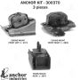 ANCHOR MOUNTS 300370 ENGINE MNT KIT