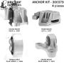 ANCHOR MOUNTS 300379 ENGINE MNT KIT
