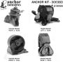 ANCHOR MOUNTS 300383 ENGINE MNT KIT