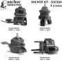 ANCHOR MOUNTS 300384 ENGINE MNT KIT