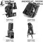 ANCHOR MOUNTS 300390 ENGINE MNT KIT