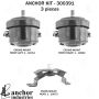 ANCHOR MOUNTS 300391 ENGINE MNT KIT