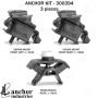 ANCHOR MOUNTS 300394 ENGINE MNT KIT