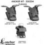 ANCHOR MOUNTS 300394 ENGINE MNT KIT