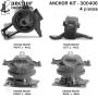 ANCHOR MOUNTS 300406 ENGINE MNT KIT