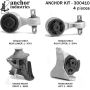 ANCHOR MOUNTS 300410 ENGINE MNT KIT