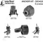 ANCHOR MOUNTS 300418 ENGINE MNT KIT