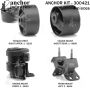 ANCHOR MOUNTS 300421 ENGINE MNT KIT