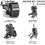ANCHOR MOUNTS 300430 ENGINE MNT KIT
