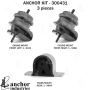ANCHOR MOUNTS 300431 ENGINE MNT KIT