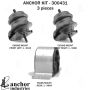 ANCHOR MOUNTS 300431 ENGINE MNT KIT