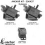 ANCHOR MOUNTS 300437 ENGINE MNT KIT