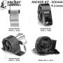 ANCHOR MOUNTS 300444 ENGINE MNT KIT