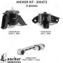 ANCHOR MOUNTS 300472 ENGINE MNT KIT