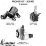 ANCHOR MOUNTS 300473 ENGINE MNT KIT