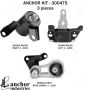 ANCHOR MOUNTS 300475 ENGINE MNT KIT