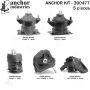 ANCHOR MOUNTS 300477 ENGINE MNT KIT