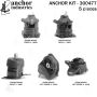 ANCHOR MOUNTS 300477 ENGINE MNT KIT