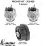 ANCHOR MOUNTS 300489 ENGINE MNT KIT