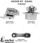 ANCHOR MOUNTS 300491 ENGINE MNT KIT