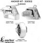 ANCHOR MOUNTS 300502 ENGINE MNT KIT