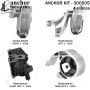 ANCHOR MOUNTS 300505 ENGINE MNT KIT