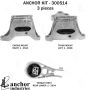 ANCHOR MOUNTS 300514 ENGINE MNT KIT