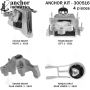 ANCHOR MOUNTS 300516 ENGINE MNT KIT