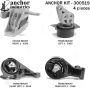 ANCHOR MOUNTS 300519 ENGINE MNT KIT
