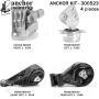 ANCHOR MOUNTS 300523 ENGINE MNT KIT