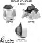 ANCHOR MOUNTS 300525 ENGINE MNT KIT