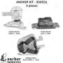 ANCHOR MOUNTS 300531 ENGINE MNT KIT