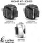 ANCHOR MOUNTS 300535 ENGINE MNT KIT
