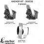 ANCHOR MOUNTS 300536 ENGINE MNT KIT