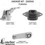 ANCHOR MOUNTS 300540 ENGINE MNT KIT