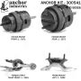 ANCHOR MOUNTS 300541 ENGINE MNT KIT