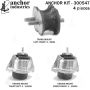 ANCHOR MOUNTS 300547 ENGINE MNT KIT