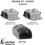 ANCHOR MOUNTS 300555 ENGINE MNT KIT